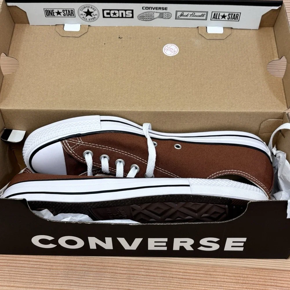 CONVERSE Chuck Taylor ALL STAR OX LOW UNEARTHED BROWN (A15957F) Men's Sz 9